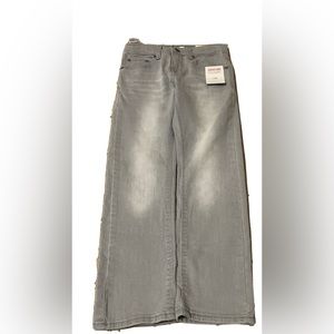 Levi Strauss signature adjustable waist Super Flex Boys jeans pant. Size 8